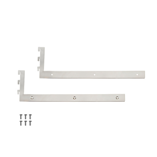 Shop for Shops MAXe 30 mm shelf base bracket 400 mm D 30 H x 2.5 mm Thick(E6204CH)