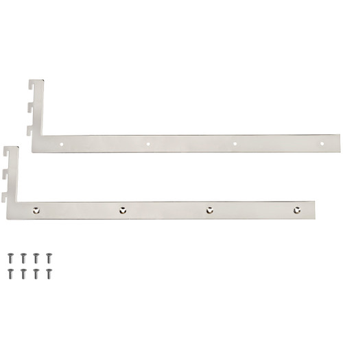 Shop for Shops MAXe 30 mm shelf base bracket 500 mm D 30 H x 2.5 mm Thick(E6205CH)
