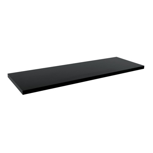 Shop for Shops MAXe 30 mm metal shelf 400 D - 1200 mm bay 1193 W x 30 mm Thick(E7412.4BKS)