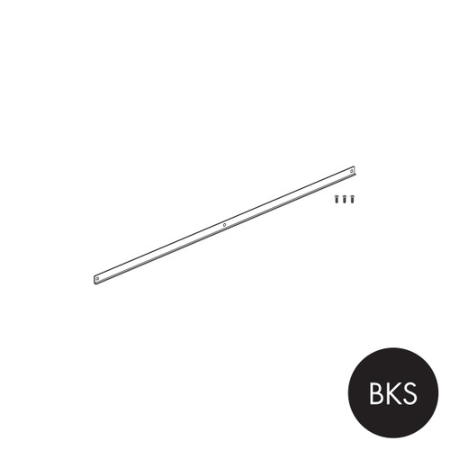 Shop for Shops MAXe 18mm shelf brace 900 mm bay 890 W x 17 H x 2mm Thick(E7809BKS)