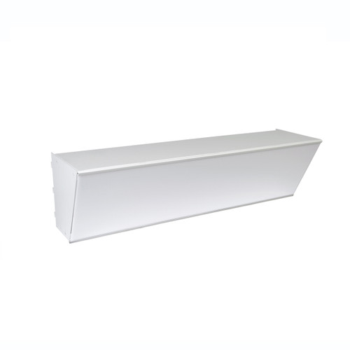 Shop for Shops MAXe angled signage light box 900 mm bay 890 W x 238 H x 231 mm D(E9909.4WTS)