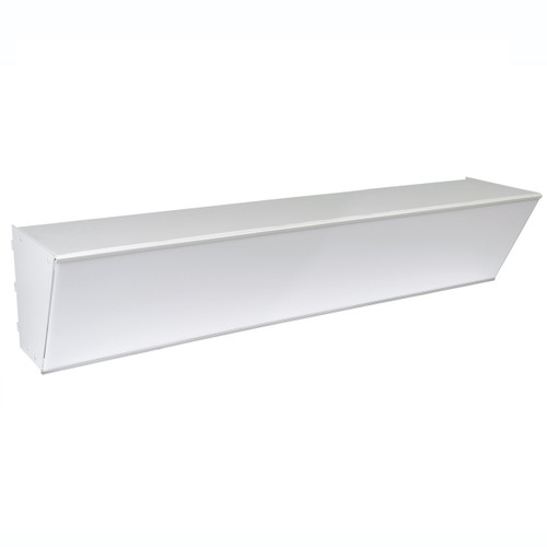 MAXe angled signage light box 1200 mm bay  1190 W x 238 H x 231 mm D(E9912.4WTS)