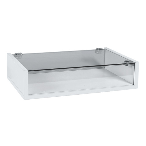 Counter top display case with lockable glass top  390 D x 590 W x 138 mm H(F1900WH)