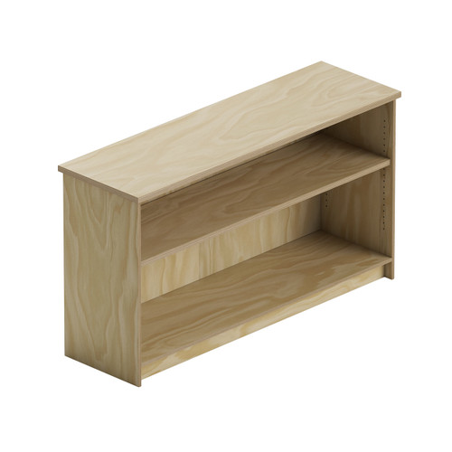 Shop for Shops Counter 1800 mm w timber lamin. With adjustable shelf 1800 W x 1000 H x 544 mm D(F4018PY)