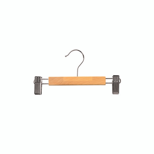 Shop for Shops Baby clip wooden hanger with clips at ends 230 W x 12 mm Thick(H2615BH)