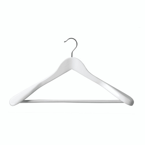 Shop for Shops Wooden hanger premium contoured for suit with formed shoulders & rail 410 W x 14 mm Thick(H2646WH)