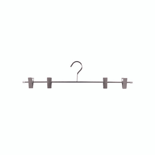 Shop for Shops Deluxe wide clip metal hanger with 4 x adjustable clips 500 W x 5 mm DIA(H3201CH)