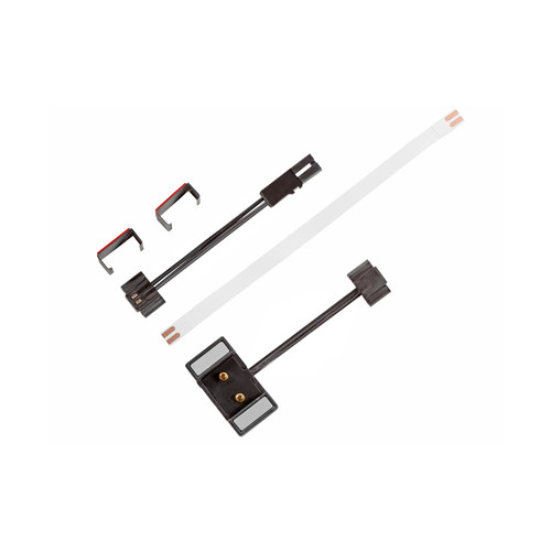 Shop for Shops MAXe glass shelf power cable set 300 mm D 250 L x 6 W x 0.5 mm Thick(L60303BLK)