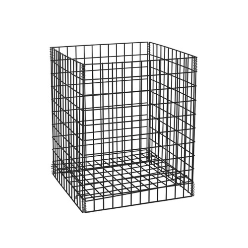 Collapsible clearance wire bin large  590 W x 590 D x 760 mm H(M1468BK)