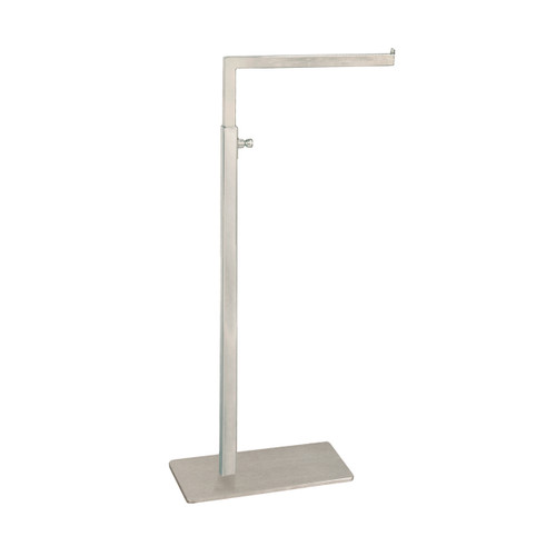 Standard handbag display stand single sided  140 x 90 base,410-720 mm Adj H(M2825SC)