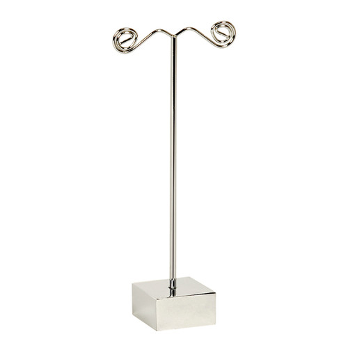 Earring stand on cube large  30 mm sq base x 130 mm H(M3310CH)