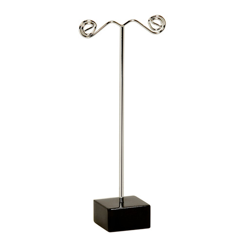 Shop for Shops Earring stand on cube large 30 mm sq base x 130 mm H(M3310CHBK)