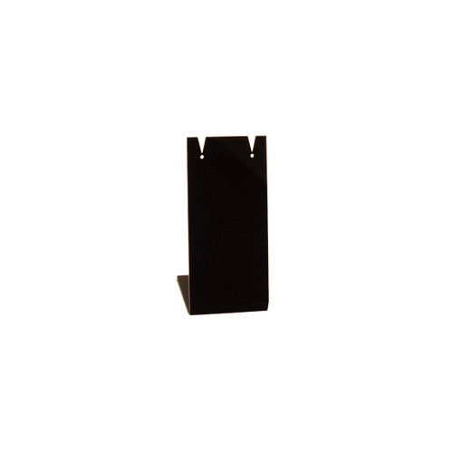 Angled acrylic earring display   37 W x 35 D x 73 mm H(M3520BK)