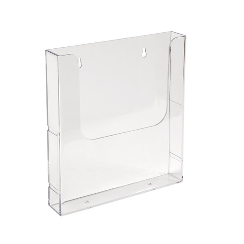 Single A4 brochure holder wall mounted  250 H x 225 W x 45 mm D(M4202CA)