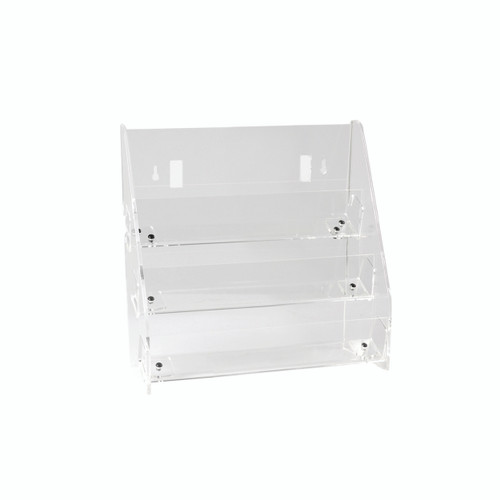 Shop for Shops 3 tier card unit - can be mounted on slatwall 295 mm 295 W x 145 D x 310 mm H(M4340CA)