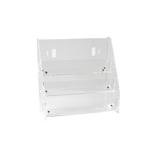 3 tier card unit - can be mounted on slatwall 295 mm  295 W x 145 D x 310 mm H(M4340CA)