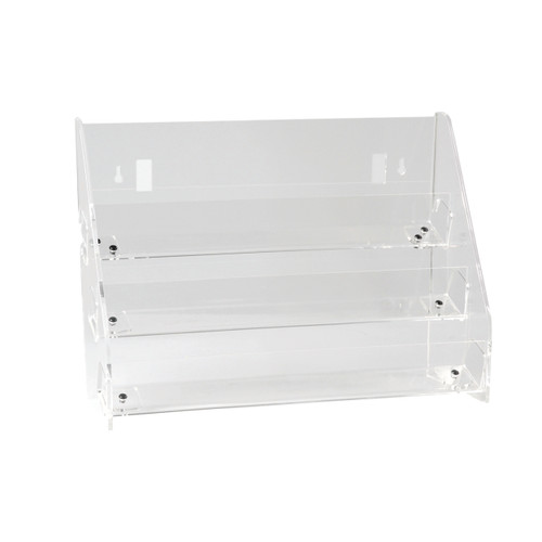 3 tier card unit - can be mounted on slatwall 445 mm  445 W x 145 D x 310 mm H(M4345CA)