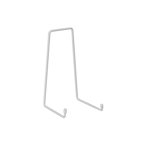 Wire multi-purpose stand for plates, books & tiles  185 H x 100 W x 100 mm D(M4403WH)