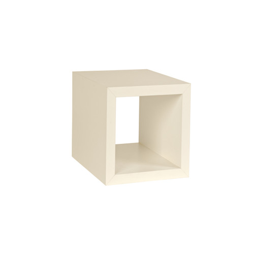 Small square wooden display cube  298 x 298 x 400 mm D(M5400WH)