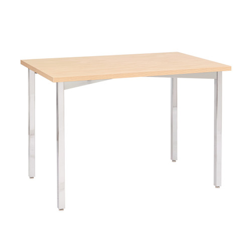 Shop for Shops Table with folding base large with 30 mm thick top 1200 W x 750 D x 810 mm H(M9000PYCH)
