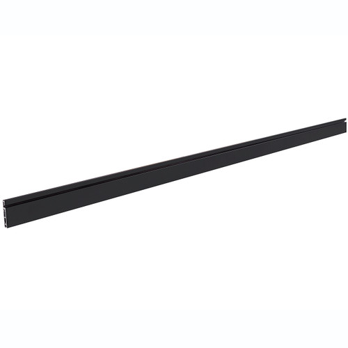 Wall mounted slatwall multi purpose track    2400 L 95 H x 16 mm D(S1265BK)