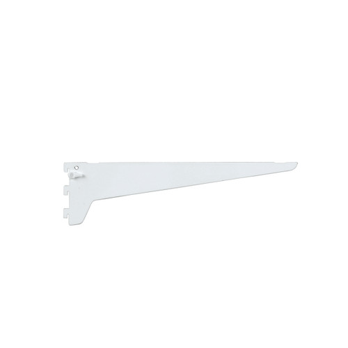 Shelf bracket with locking cam  400 L x 2.5 mm Thick(S1371WH)