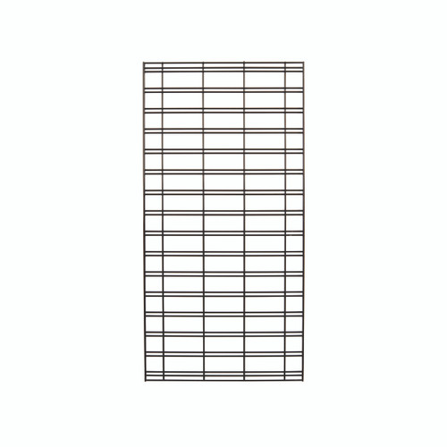 Shop for Shops Slatwall mesh panel small 1200 H x 600 W x 18 mm D(S1500BK)