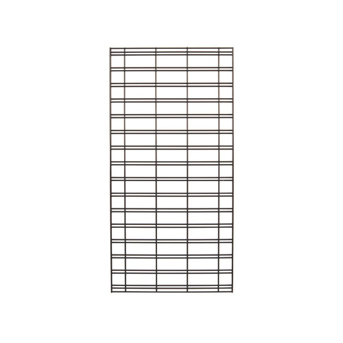 Slatwall mesh panel small  1200 H x 600 W x 18 mm D(S1500BK)