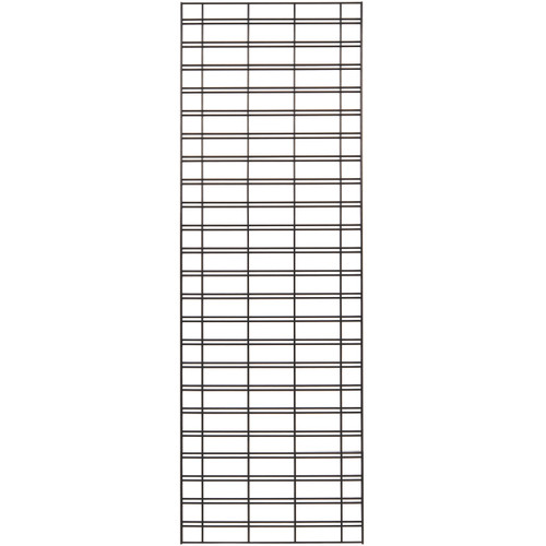 Slatwall mesh panel large  1800 H x 600 W x 18 mm D(S1501BK)