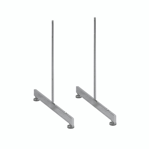 Shop for Shops Slatwall mesh panel legs (pair) for freestanding unit 612 mm D(S1515CH)