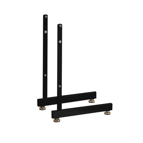 Shop for Shops Slatwall mesh panel legs single sided freestanding unit 350 mm D(S1516BK)