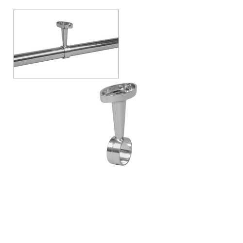 Centre rail support for clothes rail - fixed  for 25 mm DIA tube(S1555CH)
