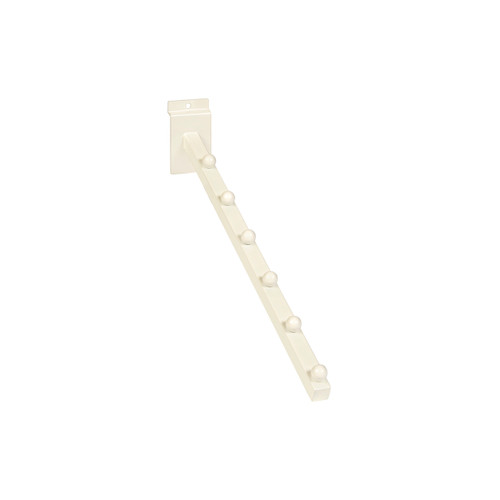 Slatwall waterfall arm with 6 balls  400 mm L(S1649WH)