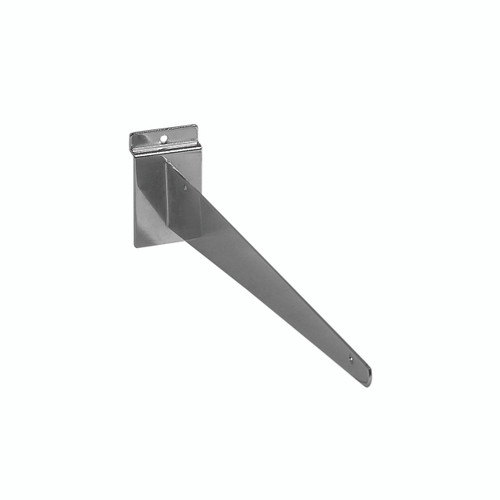 Shop for Shops Slatwall shelf bracket 250 mm L 250 L x 2.2 mm Thick(S1657CH)