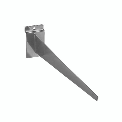 Shop for Shops Slatwall shelf bracket 300 mm L 300 L x 2.2 mm Thick(S1658CH)