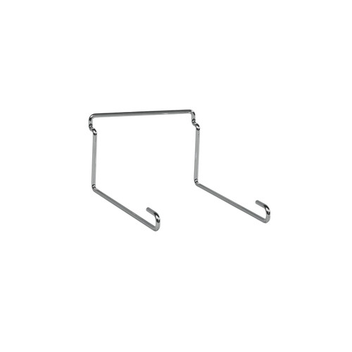 Slatwall wire cap display with peak support  110 W x 170 D x 65 mm H(S1693CH)