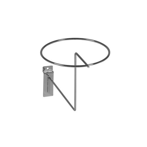 Slatwall hat display large   150 mm DIA Ring 4 mm Rod(S1695CH)