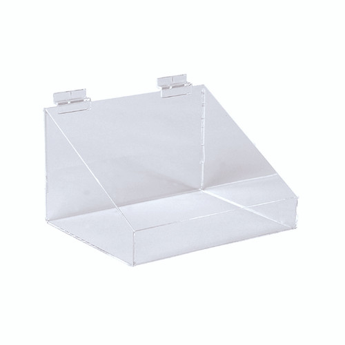 Shop for Shops Slatwall acrylic display bin with low front 293 W x 200 D x 150 mm H(S2520CA)