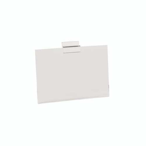 Shop for Shops Slatwall acrylic A5 sign display - landscape 210 W x 150 mm H(S2535CA)