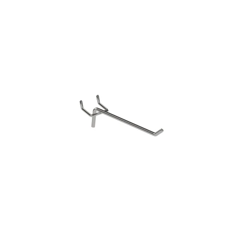 Slatwall/pegboard hook   75 L x 4 mm DIA(S3465CH)