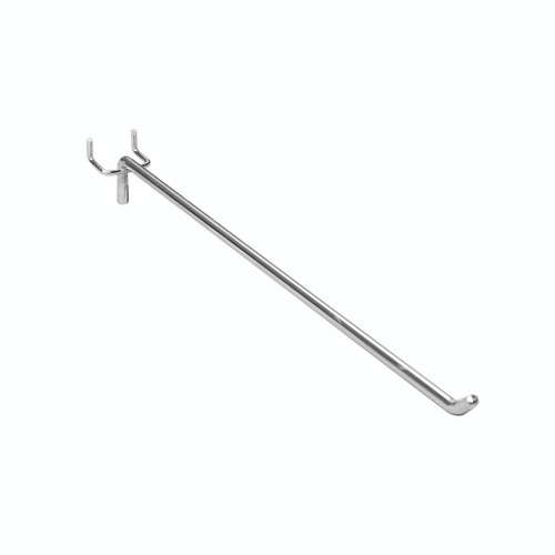 Shop for Shops Slatwall/pegboard hook 300 L x 6 mm DIA(S3468CH)