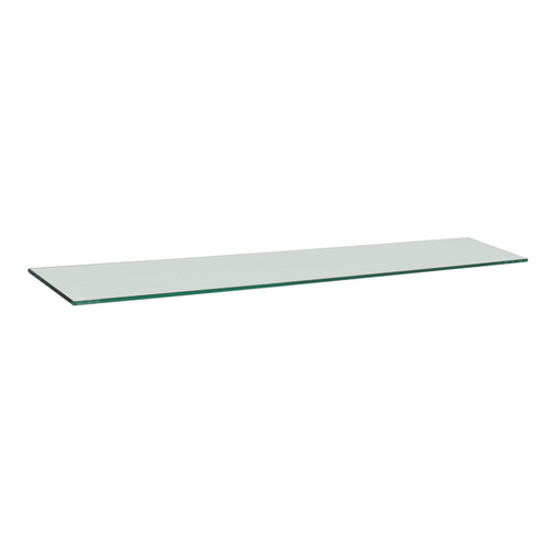 Tempered glass shelf with polished edges  1195 L x 200 D x 8 mm Thick(S9012CG)