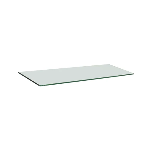 Tempered glass shelf with polished edges  895 L x 300 D x 8 mm Thick(S9023CG)
