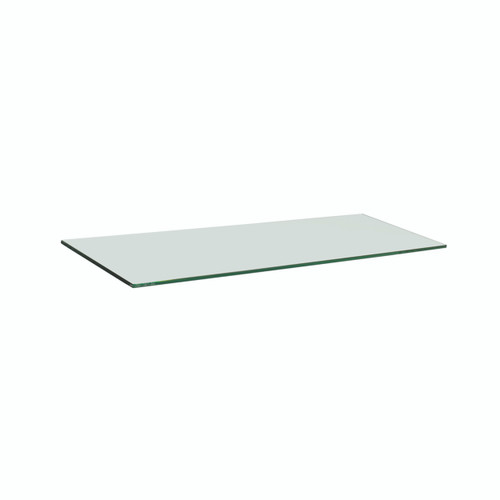 Shop for Shops Tempered glass shelf with polished edges 895 L x 300 D x 8 mm Thick(S9023CG)