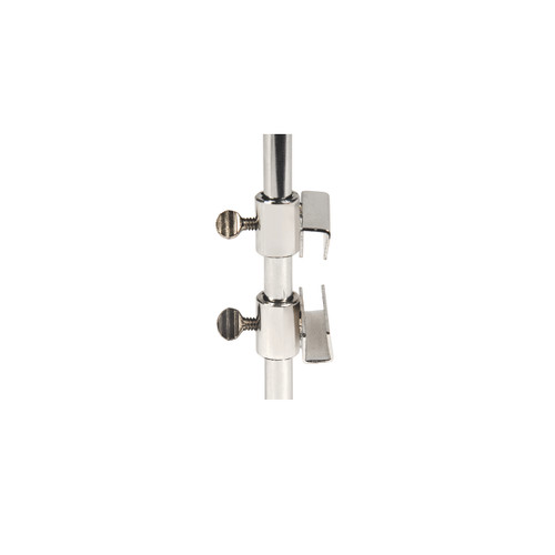 Signage hardware clamp to affix stem to wire  Fits Onto Max 6 mm Wire (Pair)(T1249CH)