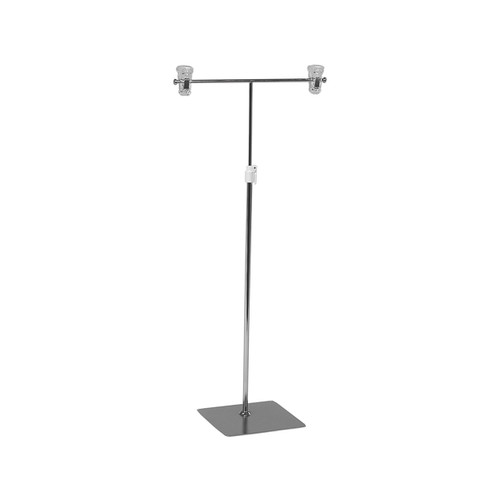 Freestanding sign display adj height 400-700 mm H  150 W x 150 D mm Base(T1255CH)