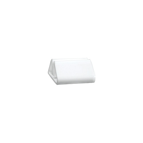 Acrylic sign holder for counter or shelf  50 x 50 x 25 mm H(T2700WH)