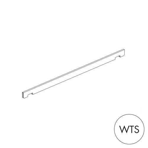 Peggie hangrail 520 mm W - sits on 2 x pegs(P4500WTS)