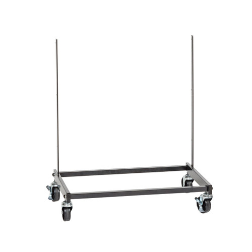 Slatwall mesh panel base for freestanding unit  403 - 614 mm D(S1518BK)