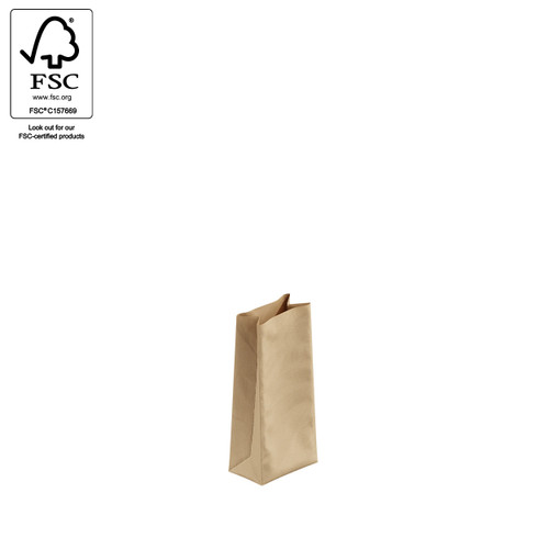 Kraft paper gift bag medium   100 W x 220 H x 60 mm gusset(A8001.1BN)